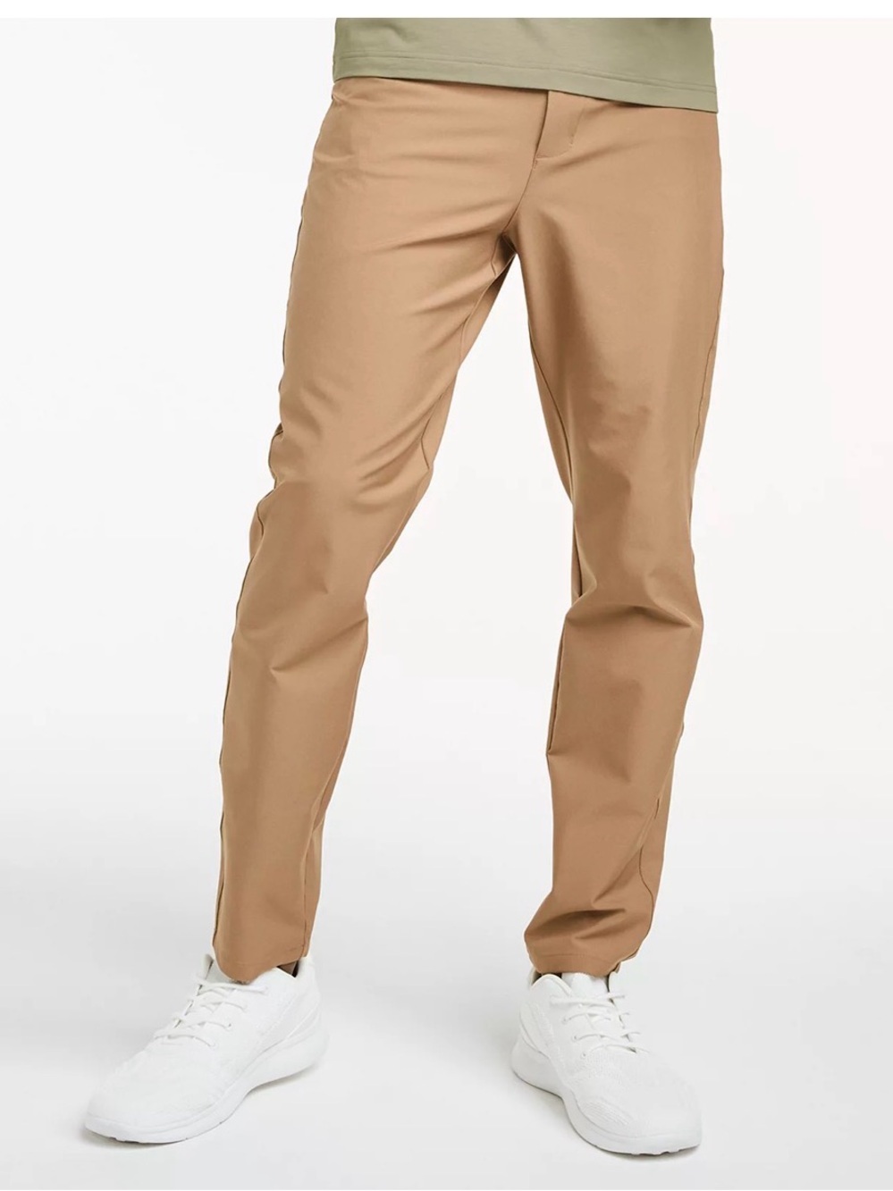 FLX Men's Slim Stretch Chino Pants - Brown/Tan 30x32
